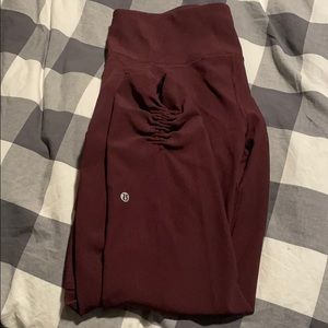 Lululemon Brick Red Pants